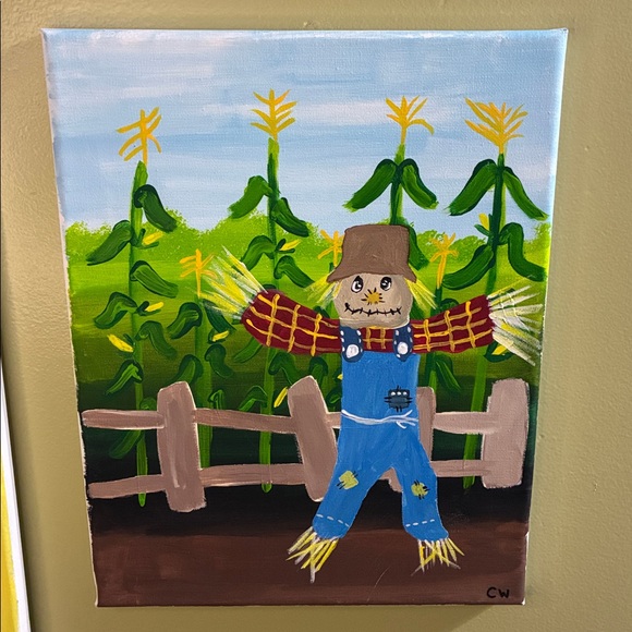 Hand Crafted Other - Scarecrow Painting 🌽